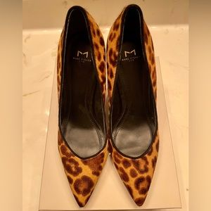 Marc Fisher LTD calf hair cone heels
